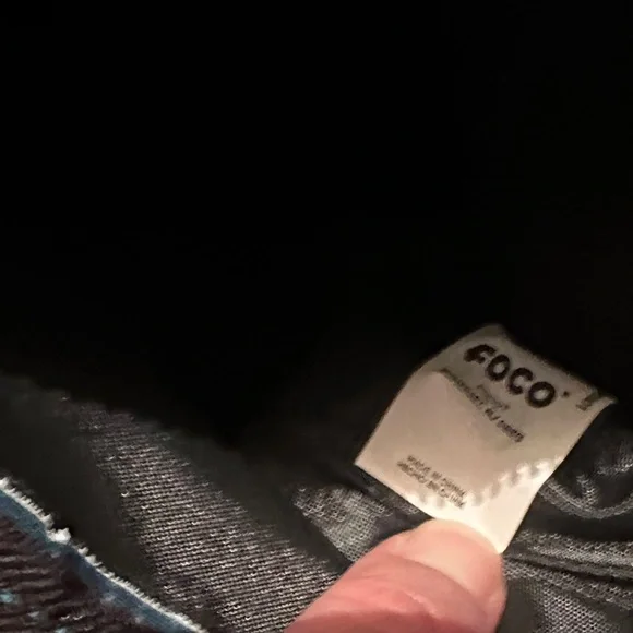 Teal Crossbody Bag with Brown Strap - Picture 5 of 7